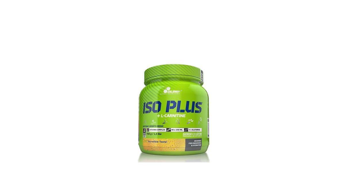OLIMP SPORT NUTRITION - ISO PLUS - ISOTONIC SPORT DRINK - 1,5 LBS - 700 ...
