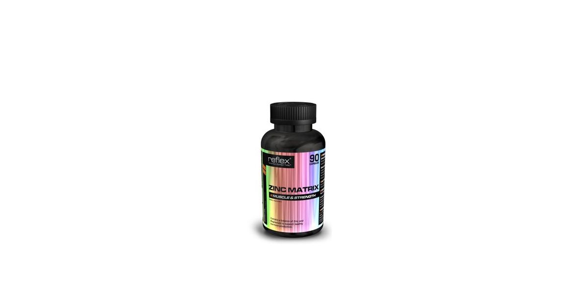 REFLEX ZINC MATRIX ZINC, MAGNESIUM, VITAMIN B6, BORON & COPPER 90