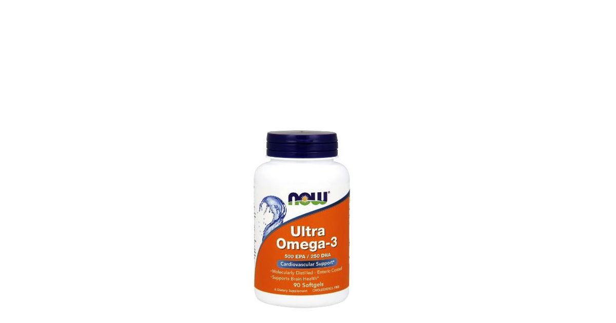 NOW ULTRA OMEGA3 500 EPA / 250 DHA 90 KAPSZULA gymstore.hu