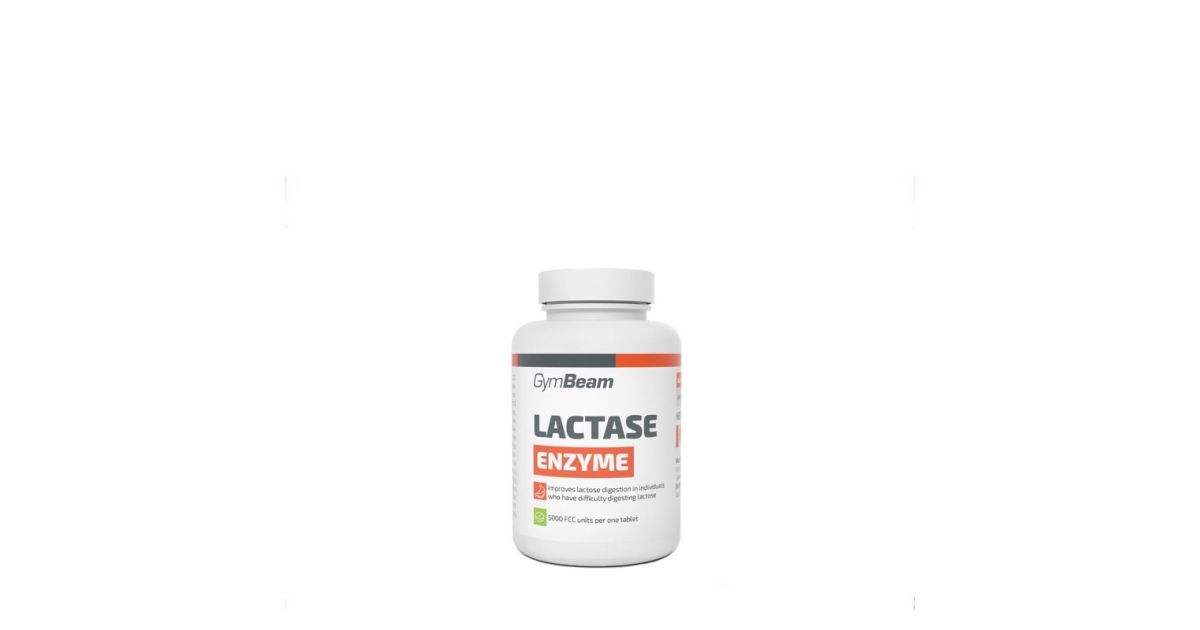 GYMBEAM LACTASE ENZYME LAKTÁZ ENZIM A TEJCUKOR LEBONTÁSÁRA 90