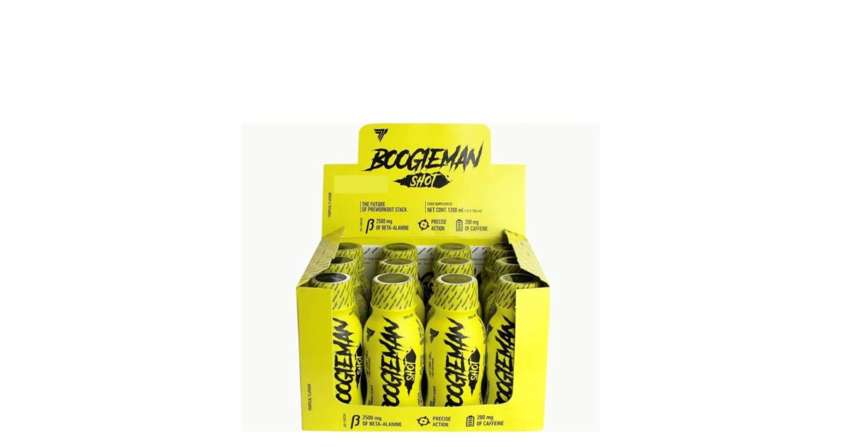 TREC NUTRITION BOOGIEMAN PREWORKOUT SHOT 12 x 100 ML gymstore.hu
