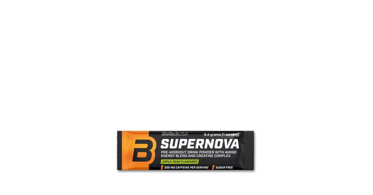 BioTech USA SUPERNOVA PREWORKOUT DRINK POWDER 9.4 G gymstore