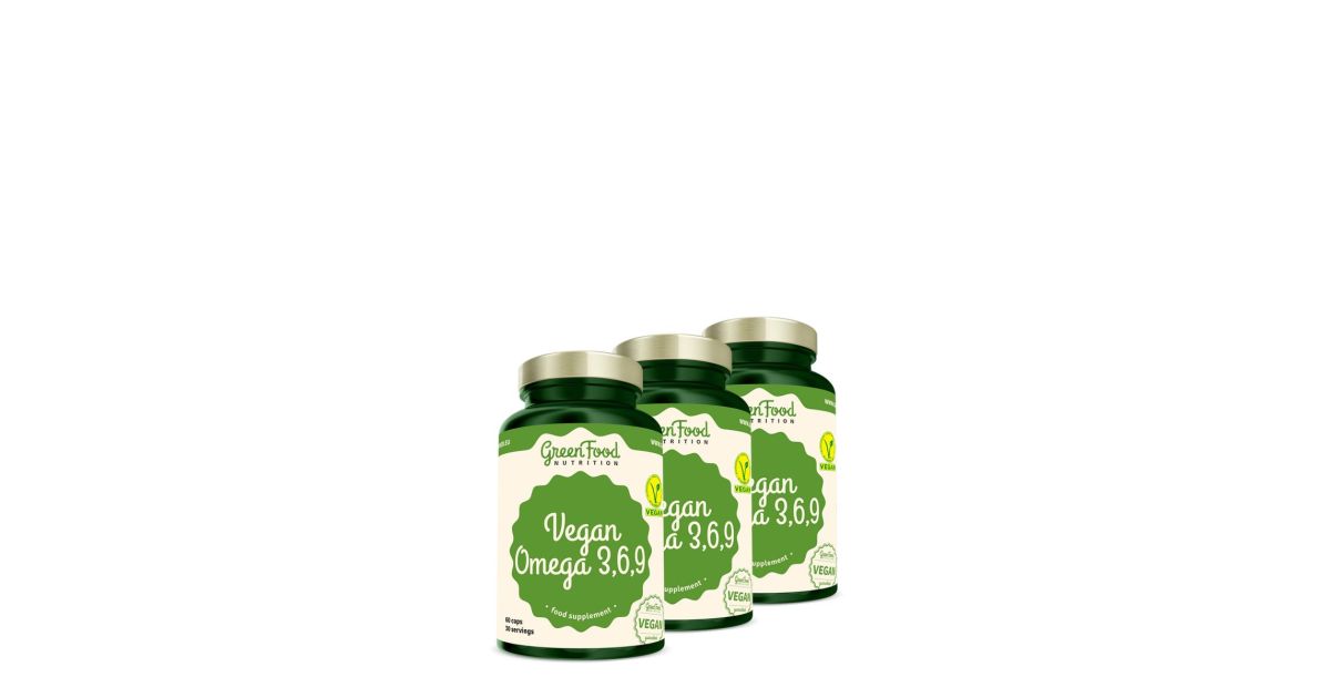 GREENFOOD NUTRITION VEGAN OMEGA 3,6,9 3x60 KAPSZULA gymstore.hu