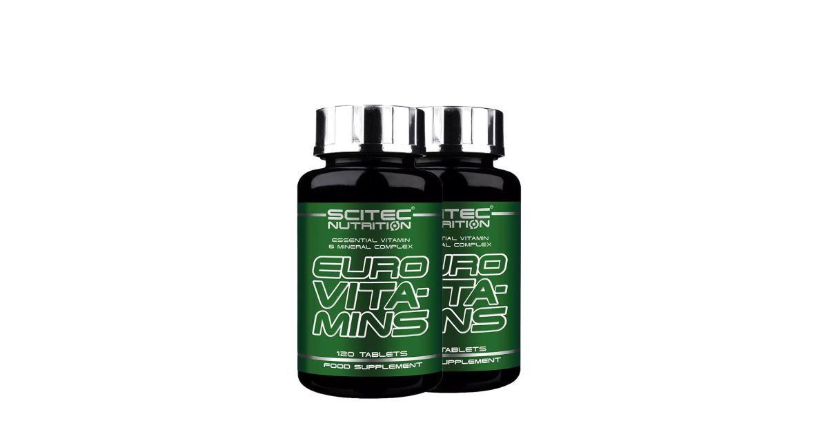 SCITEC NUTRITION - EURO VITA-MINS - 2 x 120 TABLETTA - gymstore.hu ...