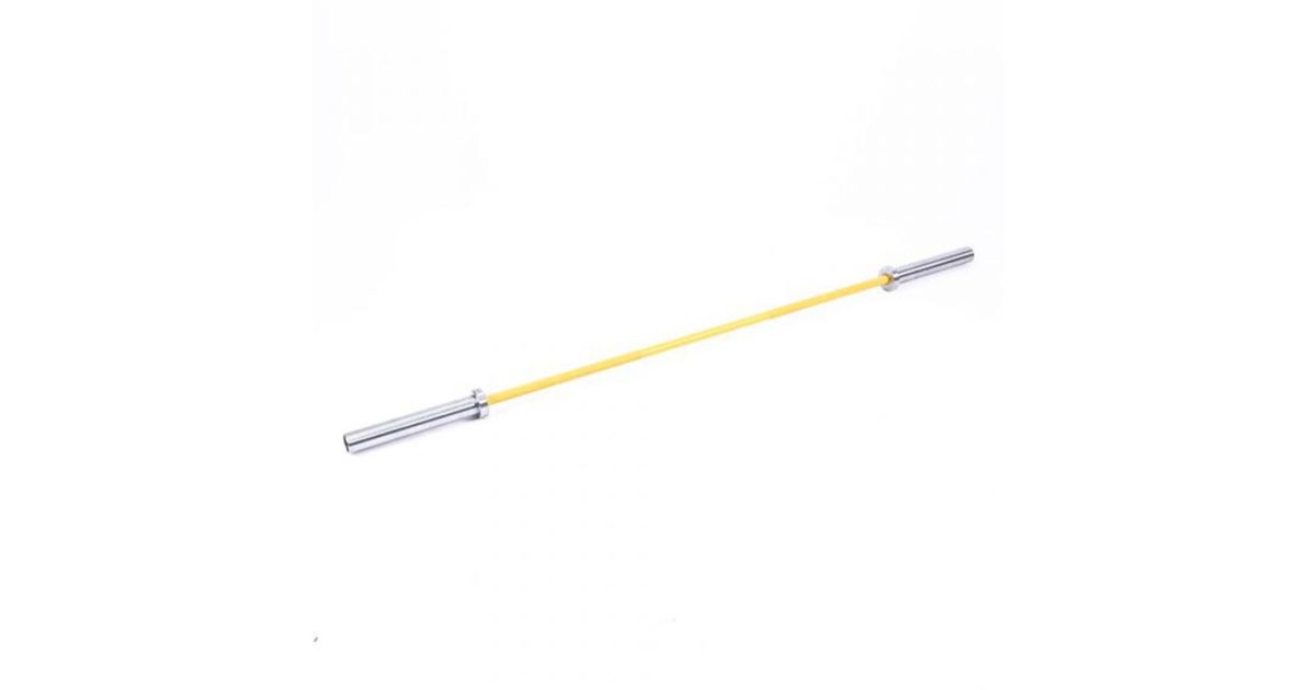 LIVEPRO WOMEN’S WEIGHTLIFTING BARCERAKOTE SÚLYEMELŐ RÚD, SÁRGA