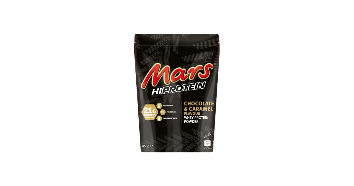 Powder Mars MARS - HI - PROTEIN POWDER - CHOCOLATE & CARAMEL - FEHÉRJEPOR - 455 G ...