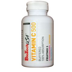 BioTech USA - VITAMIN C 500 RÁGÓTABLETTA - 120 TABLETTA