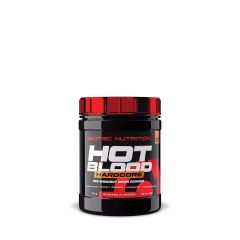 SCITEC NUTRITION - HOT BLOOD HARDCORE - COMPLEX PRE-WORKOUT STIMULANT - 375 G