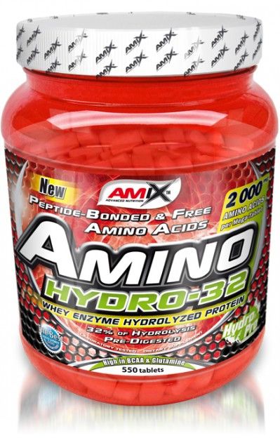AMIX - AMINO HYDRO-32 - WHEY ENZYME HYDROLYZED PROTEIN - 550 TABLETTA