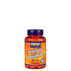 NOW - ARGININE & ORNITHINE - 100 KAPSZULA