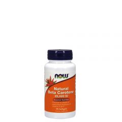 NOW - NATURAL BETA CAROTENE - 25 000 IU - 90 KAPSZULA