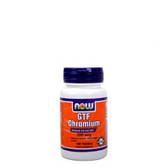 NOW - GTF CHROMIUM - 200 MCG - INSULIN CO-FACTOR - 100 TABLETTA