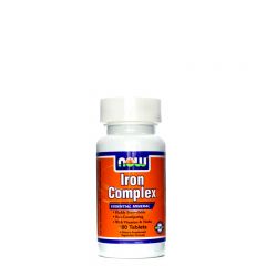 NOW - IRON COMPLEX - ESSENTIAL MINERAL - 100 TABLETTA