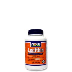 NOW - LECITHIN 1200 MG - NERVOUS SYSTEM SUPPORT - 100 KAPSZULA
