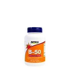 NOW - B-50 - B-COMPLEX FOR MAXIMUM EFFECTIVENESS - 100 KAPSZULA
