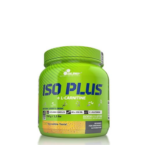 OLIMP SPORT NUTRITION - ISO PLUS - ISOTONIC SPORT DRINK - 1,5 LBS - 700 G (HG)