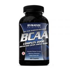 DYMATIZE - BCAA COMPLEX 2200 - BRANCHED CHAIN AMINO ACIDS - 400 KAPSZULA