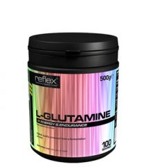 REFLEX - L-GLUTAMINE - HIGHEST QUALITY MATERIAL FROM FERMENTATION - 500 G (HG)