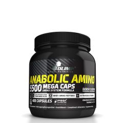 OLIMP SPORT NUTRITION - ANABOLIC AMINO 5500 MEGA CAPS - 400 KAPSZULA (HG)