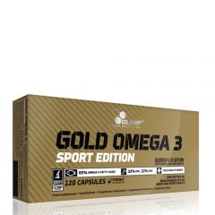 OLIMP SPORT NUTRITION - GOLD OMEGA 3 SPORT EDITION - 65% OMEGA 3 FATTY ACIDS - 120 KAPSZULA