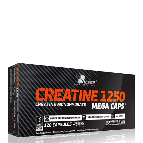 OLIMP SPORT NUTRITION - CREATINE MEGA CAPS 1250 - 120 KAPSZULA