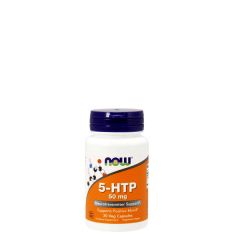 NOW - 5-HTP 50 MG - 5-HYDROXYTRYPTOPHAN - 30 KAPSZULA