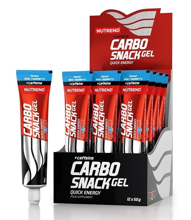 NUTREND - CARBOSNACK - QUICK ENERGY GEL WITH CAFFEINE - 50 G