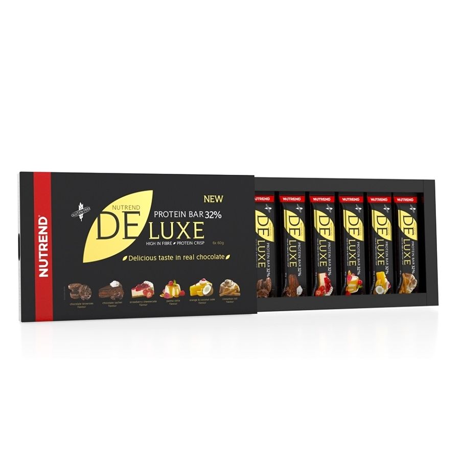 NUTREND - DELUXE PROTEIN BAR 30% - 6 x 60 G (HG)