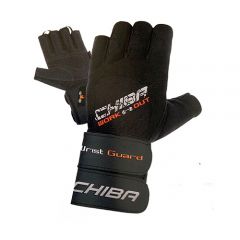 CHIBA GLOVES - WRIST GUARD - BLACK