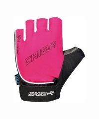 CHIBA GLOVES - LADY GEL GLOVES - PINK/BLACK -  NŐI EDZŐKESZTYŰ