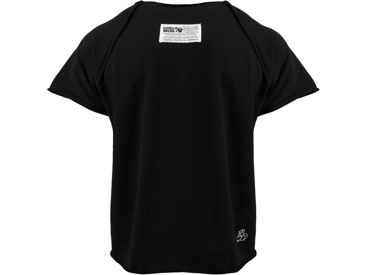 GORILLA WEAR - CLASSIC WORK OUT TOP - FEKETE EDZŐ PÓLÓ