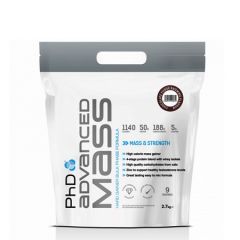 PHD NUTRITION - ADVANCED MASS - HARD GAINER BULK PHASE FORMULA - 2700 G