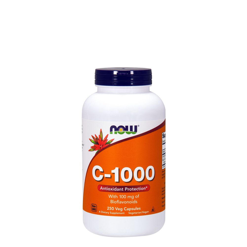 NOW - C-1000 WITH BIOFLAVONOIDS - ANTIOXIDANT PROTECTION - 250 KAPSZULA