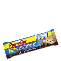 POWERBAR - PROTEIN PLUS 52 % - HIGH QUALITY PROTEIN BAR - 50 G