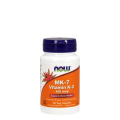 NOW - MK-7 VITAMIN K-2 - 100 MCG - 60 KAPSZULA