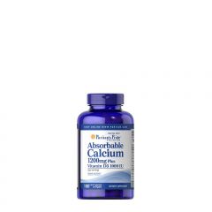 PURITAN'S PRIDE - ABSORBABLE CALCIUM 1200 MG PLUS VITAMIN D3 - 60 KAPSZULA