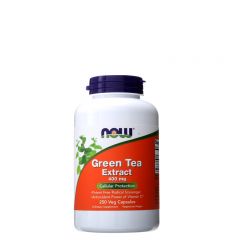 NOW - GREEN TEA EXTRACT 400 MG - ZÖLDTEA KIVONAT - 250 KAPSZULA