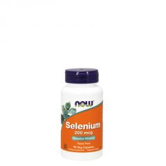 NOW - SELENIUM 200 MCG - YEAST-FREE - 90 KAPSZULA