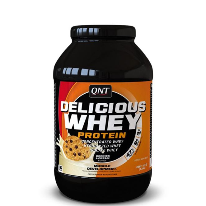 QNT SPORT - DELICIOUS WHEY - 100% WHEY PROTEIN COMPLEX - 1000 G