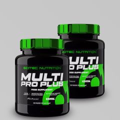 SCITEC NUTRITION - MULTI PRO PLUS - MULTIVITAMIN ÉS ÁSVÁNYIANYAG FORMULA SPORTOLÓKNAK - 2 x 30 CSOMAG