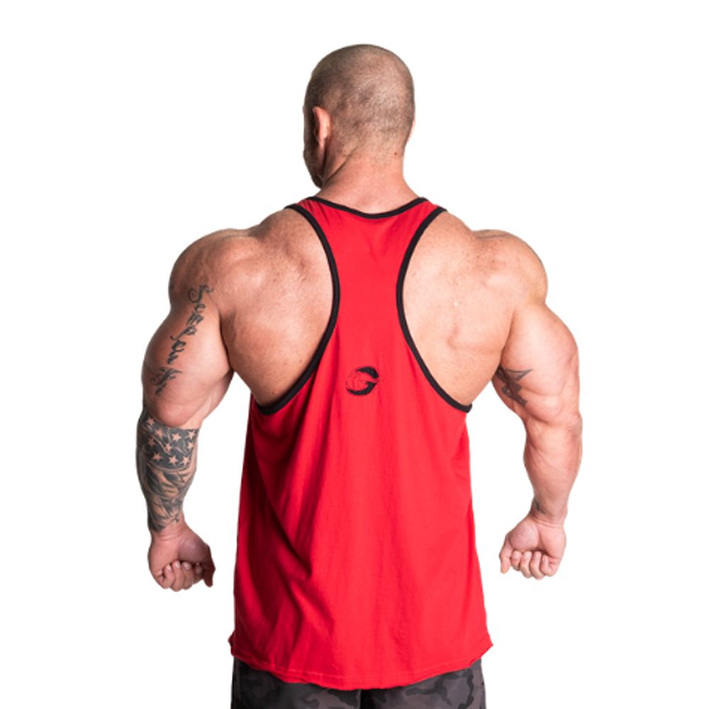 GASP INC - VINTAGE T-BACK - EDZŐTRIKÓ - CHILI PIROS GASP INC - VINTAGE T-BACK - EDZŐTRIKÓ - CHILI PIROS