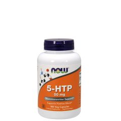 NOW - 5-HTP 50 MG - 5-HYDROXYTRYPTOPHAN - 180 KAPSZULA