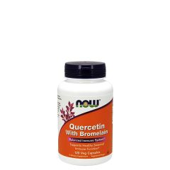 NOW - QUERCETIN WITH BROMELAIN - BALANCED IMMUNE SYSTEM - 120 KAPSZULA