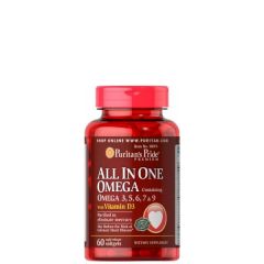 PURITAN'S PRIDE - ALL IN ONE OMEGA - 60 KAPSZULA