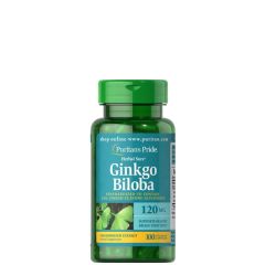 PURITAN'S PRIDE - GINKGO BILOBA STANDARDIZED EXTRACT 120 MG - 100 KAPSZULA