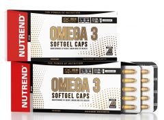 NUTREND - OMEGA-3 SOFTGEL CAPS - 1000 MG FISH OIL PER CAPSULE - 120 KAPSZULA
