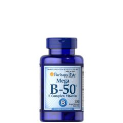 PURITAN'S PRIDE - MEGA B-50 - B-COMPLEX VITAMIN - 100 TABLETTA
