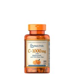 PURITAN'S PRIDE - C-1000 MG - WITH BIOFLAVONOIDS & ROSE HIPS - 100 TABLETTA