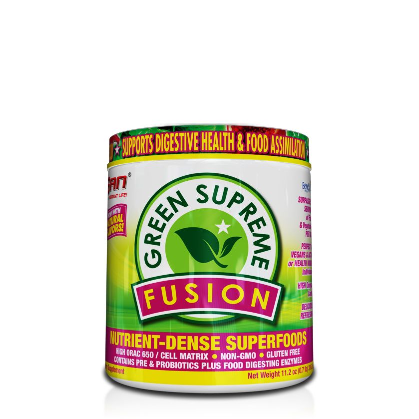 SAN - GREEN SUPREME FUSION - NUTRIENT-DENSE SUPERFOODS - 316 G