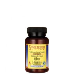 SWANSON - AJIPURE L-ARGININE - 60 KAPSZULA